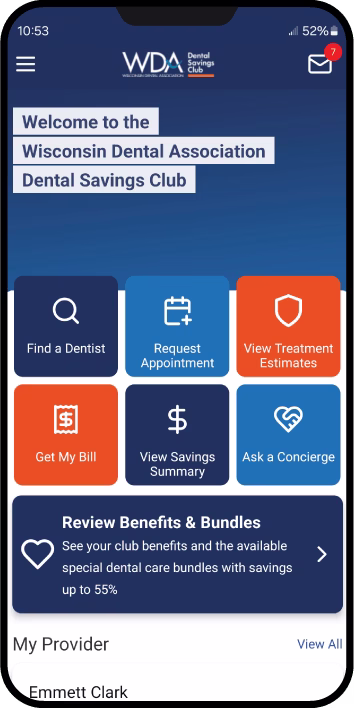 WDA Club Mobile Apps